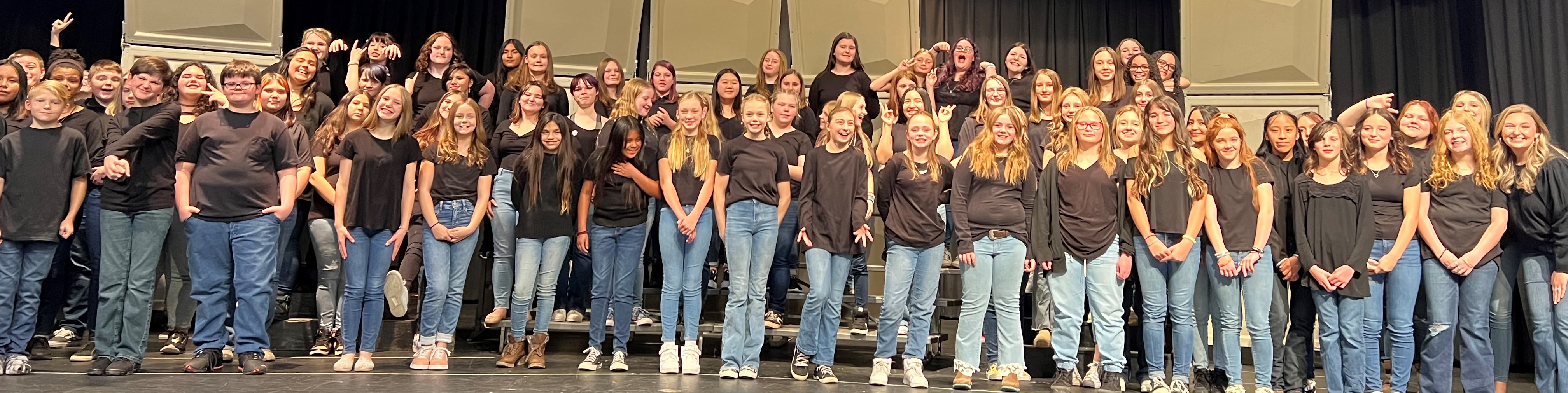 Image from a previous McDowell Middle and High School Chorus event